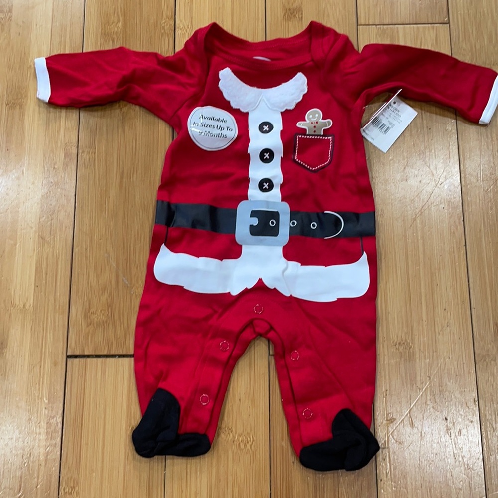 Baby boy or girl Santa sleeper. For newborns